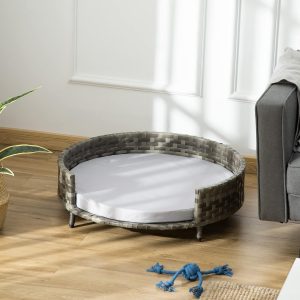 Dog Bed, Dog Sofa, Cat Bed with Cushion, Cat Sofa, Dog Basket for Small Dogs
