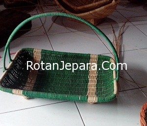 Keranjang Parcel Natal Serbaguna rotan alam