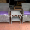 Kursi Teras Rotan Plastik Sintetis DORTMUND