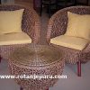Kursi Teras dan Meja Bundar Set 4