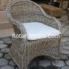 Kursi makan hotel kobo grey mebel rotan