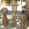 Lampu unik anyaman rotan