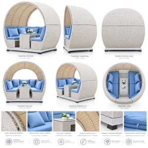Luxury Wicker Cabana Daybed Catalog