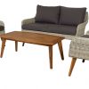 ROJER LIVING WICKER TEAK GARDEN FURNITURE