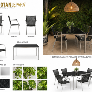 Rotan Jepara Outdoor Dining Collection
