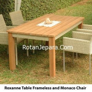 Roxanne frameless And monaco Chair