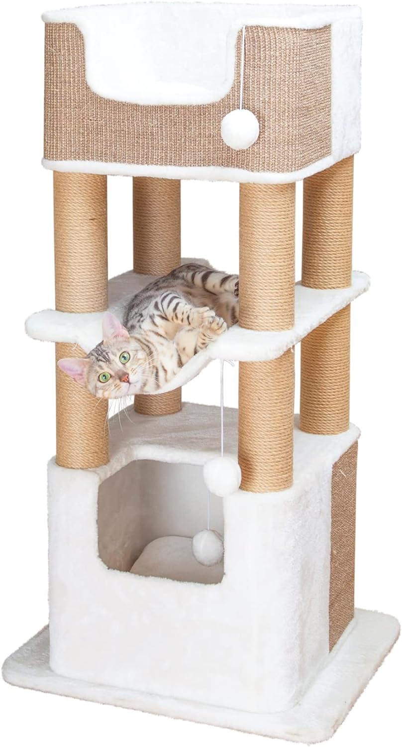 Rumah Kucing Mewah Rope Anggora dan Persia Rumah Kucing Mewah Rope Anggora dan Persia