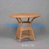 Synthetic Rattan Round Vitrit Table