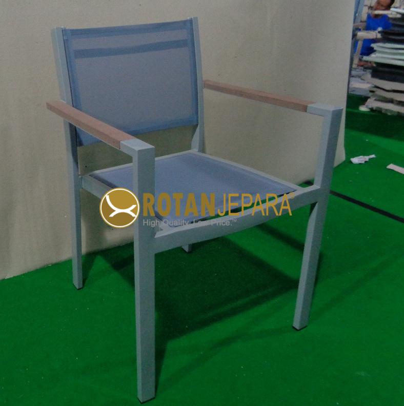 Lonte Sling Arm Chair Batyline Furniture Outdoor Lonte Sling Arm Chair Batyline Furniture Outdoor