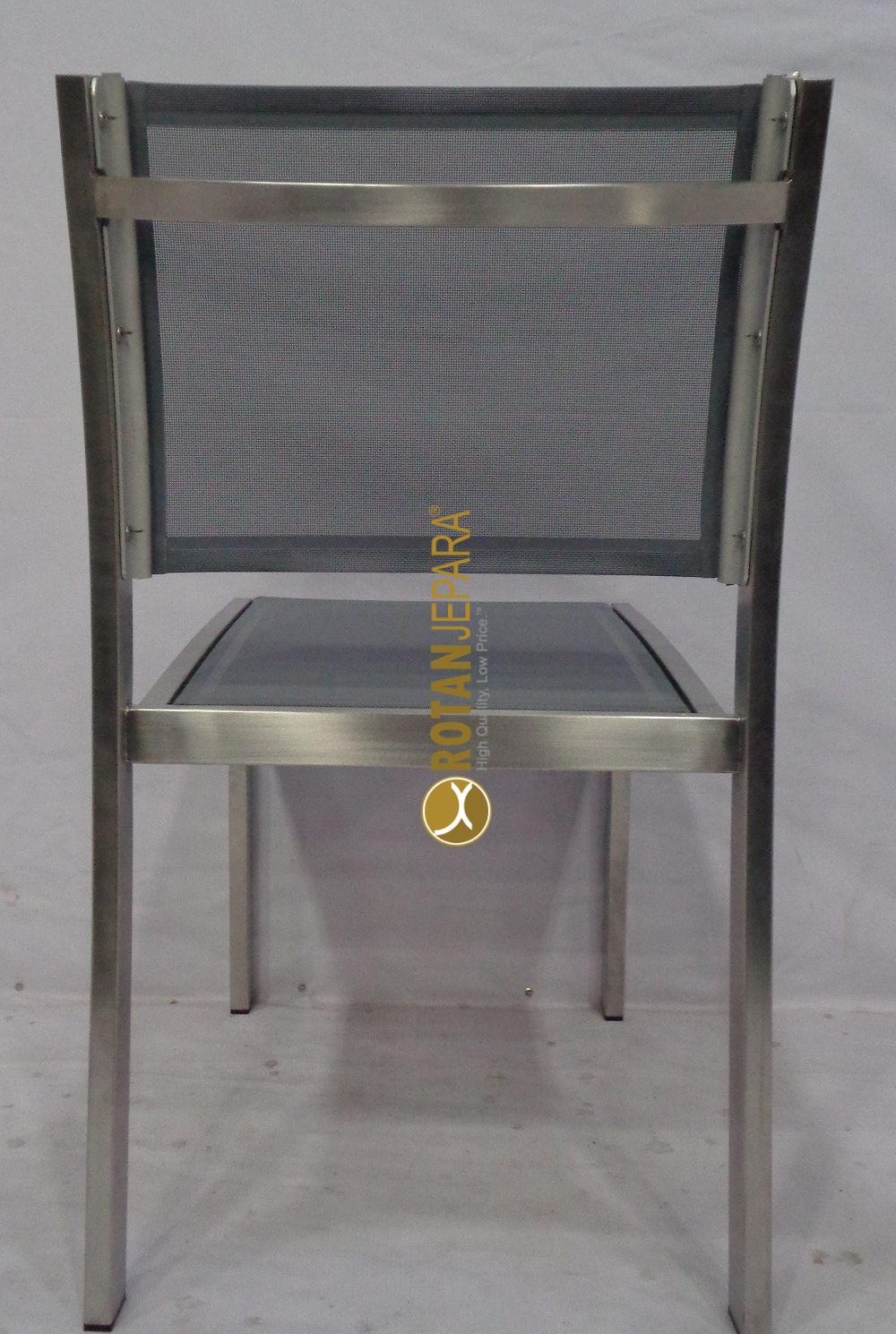 Loredo Side Chair Stainless batyline furniture