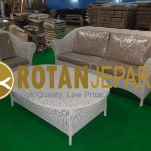 Lorena Wicker Living Set Garden Furniture