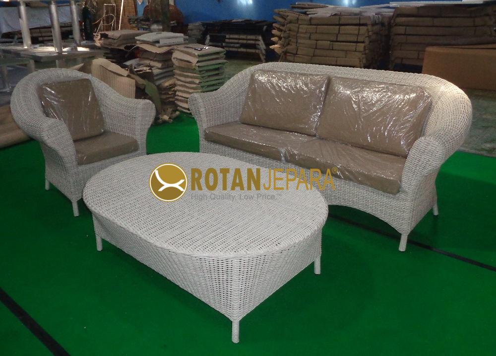 Lorena Wicker Living Set Garden Furniture Lorena Wicker Living Set Garden Furniture