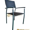 Jifo Aluminum Woven Dining Arm Chair Outdoor Hotel Jifbw