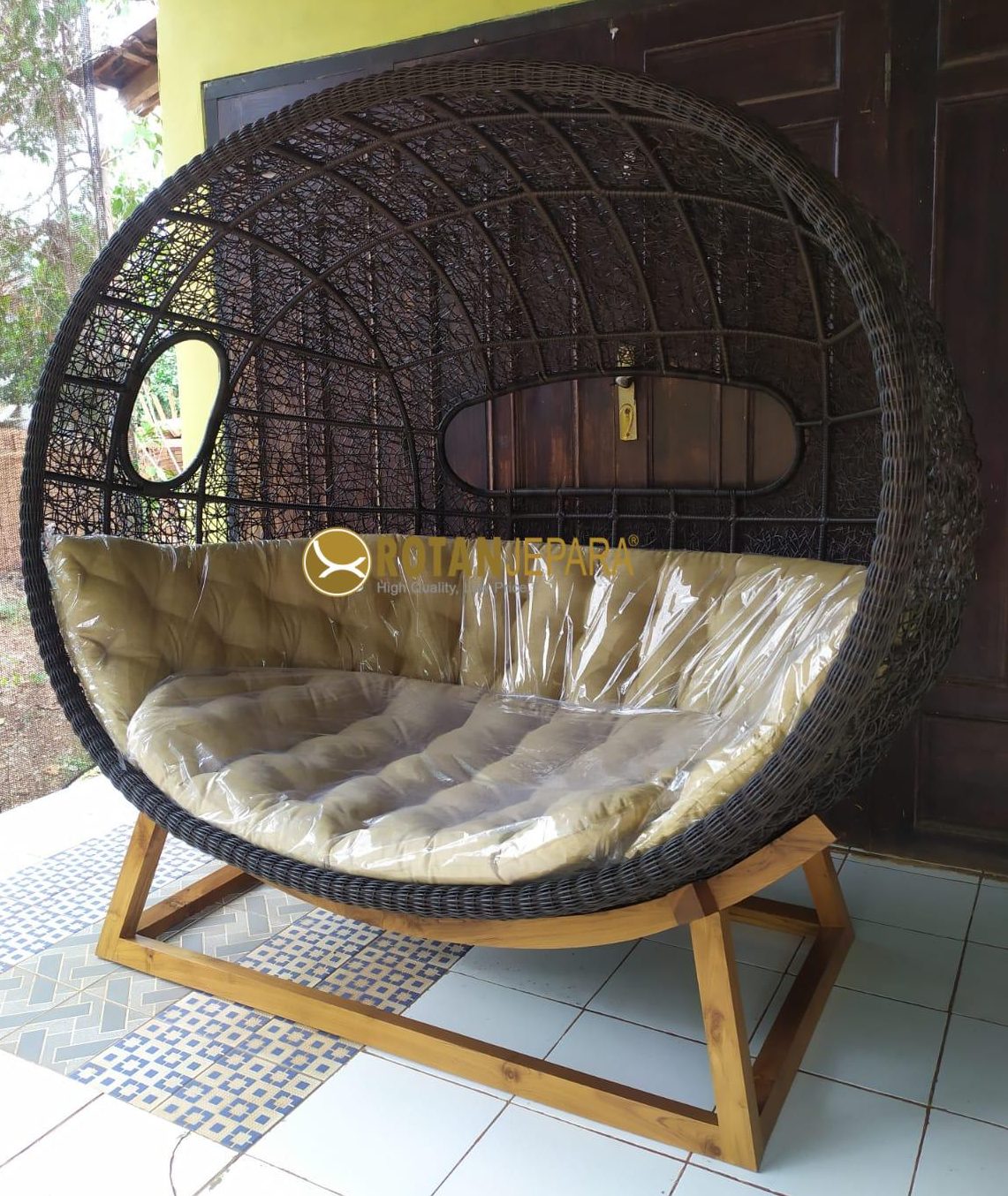 Daybed Andara Teak Wicker Furniture Hotel Daybed Andara Teak Wicker Furniture Hotel