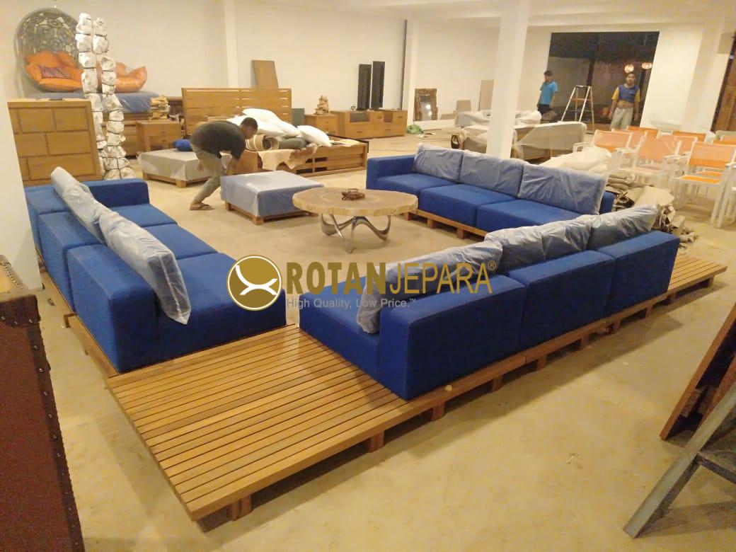 ERJE TEAK LIVING SET LUXURIOUS FURNITURE HOTEL AND RESORT ERJE TEAK LIVING SET LUXURIOUS FURNITURE HOTEL AND RESORT