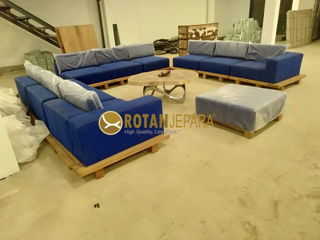 ERJE TEAK LIVING SET LUXURIOUS FURNITURE OUTDOOR ERJE TEAK LIVING SET LUXURIOUS FURNITURE OUTDOOR