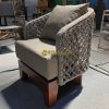 Elzer Chat Arm Chair Rope Luxurious for Hotel