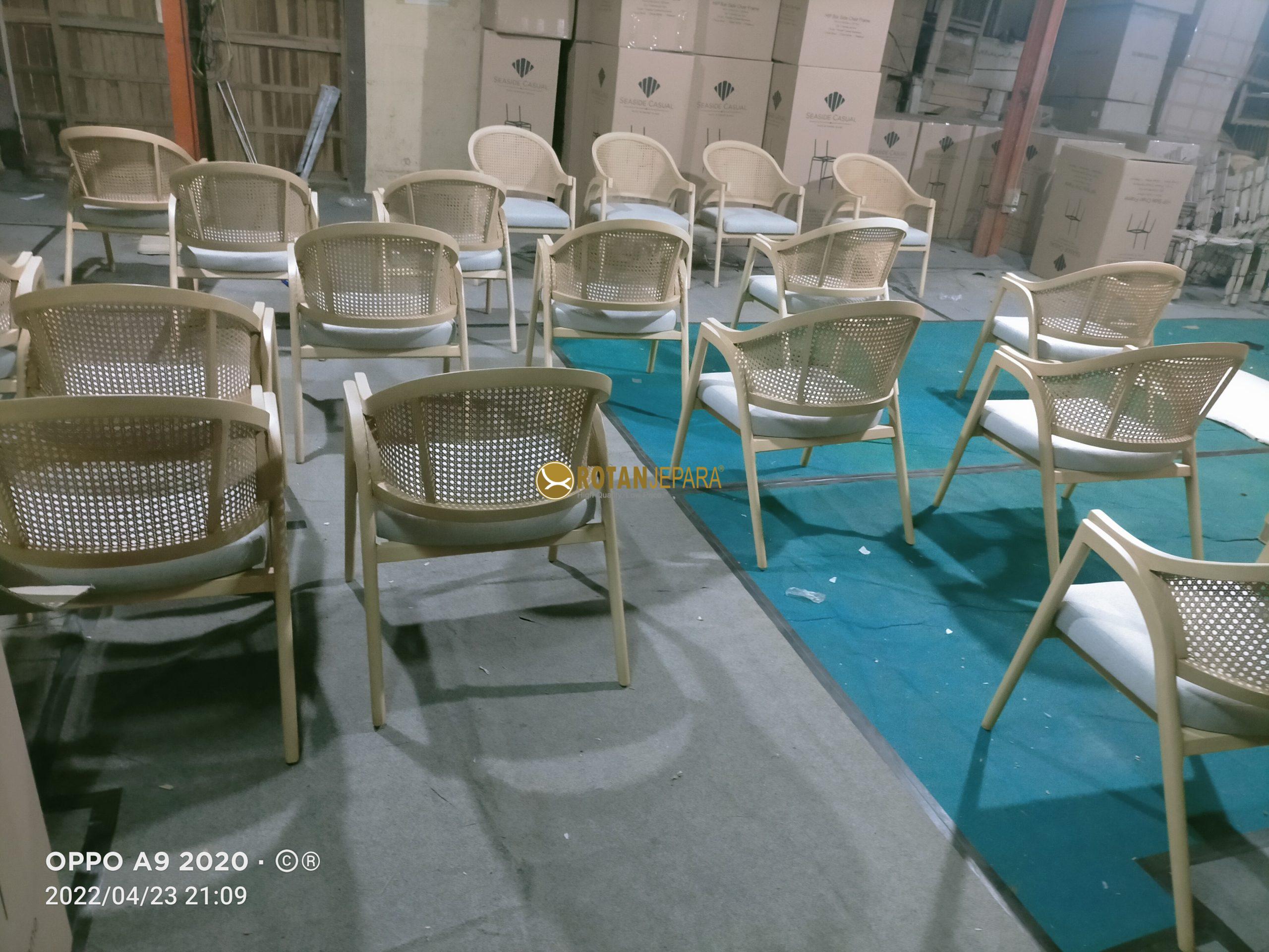 Luther Arm Chair Teak Upholstery Villa Hotel Furniture Luther Arm Chair Teak Upholstery Villa Hotel Furniture