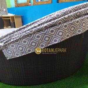 Patio Java Daybed with Canopy Outdoor Furniture Resort