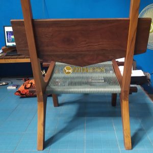 Rope Lounge Chair Recycle Modern Furniture Apartment Pavilium