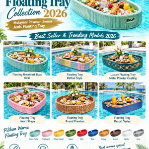 Rotanjepara Floating Tray Collection 2027