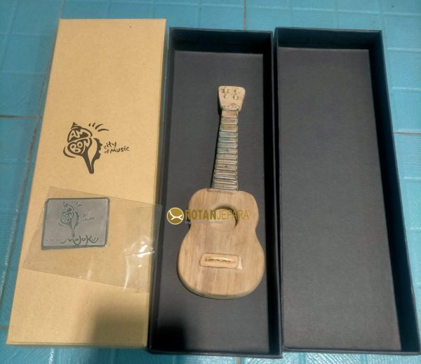 Ukulele Miniature teak wood guitar for souvenir gift