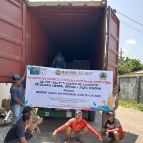Alhamdulillah Pecah telur Aluminum Furniture Loading Container Export Perdana Buyer Baru Amerika Serikat