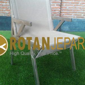 Ariana Batyline Pilpres Arm Chair Stainless Furniture Resort