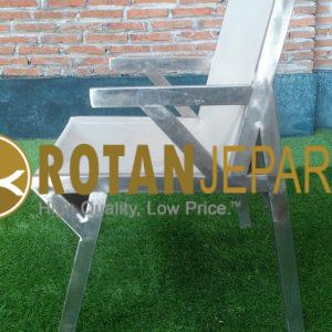 Ariana Batyline Pilpres Arm Chair Stainless Furniture Sling Indoor and Outdoor Style