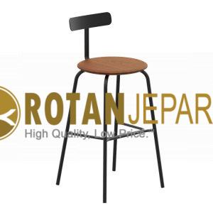 Grrad Shaw Barstool Dark Brown Sungkai Black