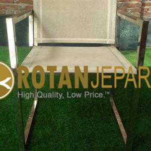 Jokowi Sling Batyline Arm Chair Stainless Apartmen Meuble Home Decor