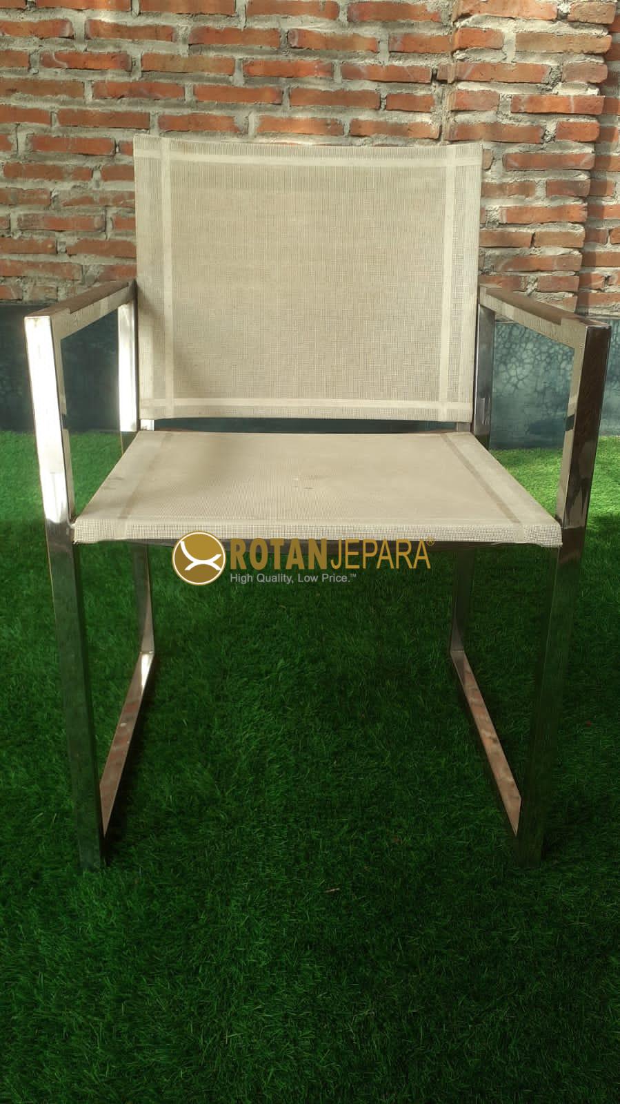 Jokowi Sling Batyline Arm Chair Stainless Apartmen Meuble Home Decor Jokowi Sling Batyline Arm Chair Stainless Apartmen Meuble Home Decor