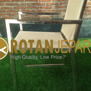 Jokowi Sling Batyline Arm Chair Stainless Villa Meuble Home Decor