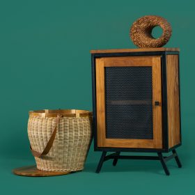 Potencial Product Teak Iron Rattan Combination