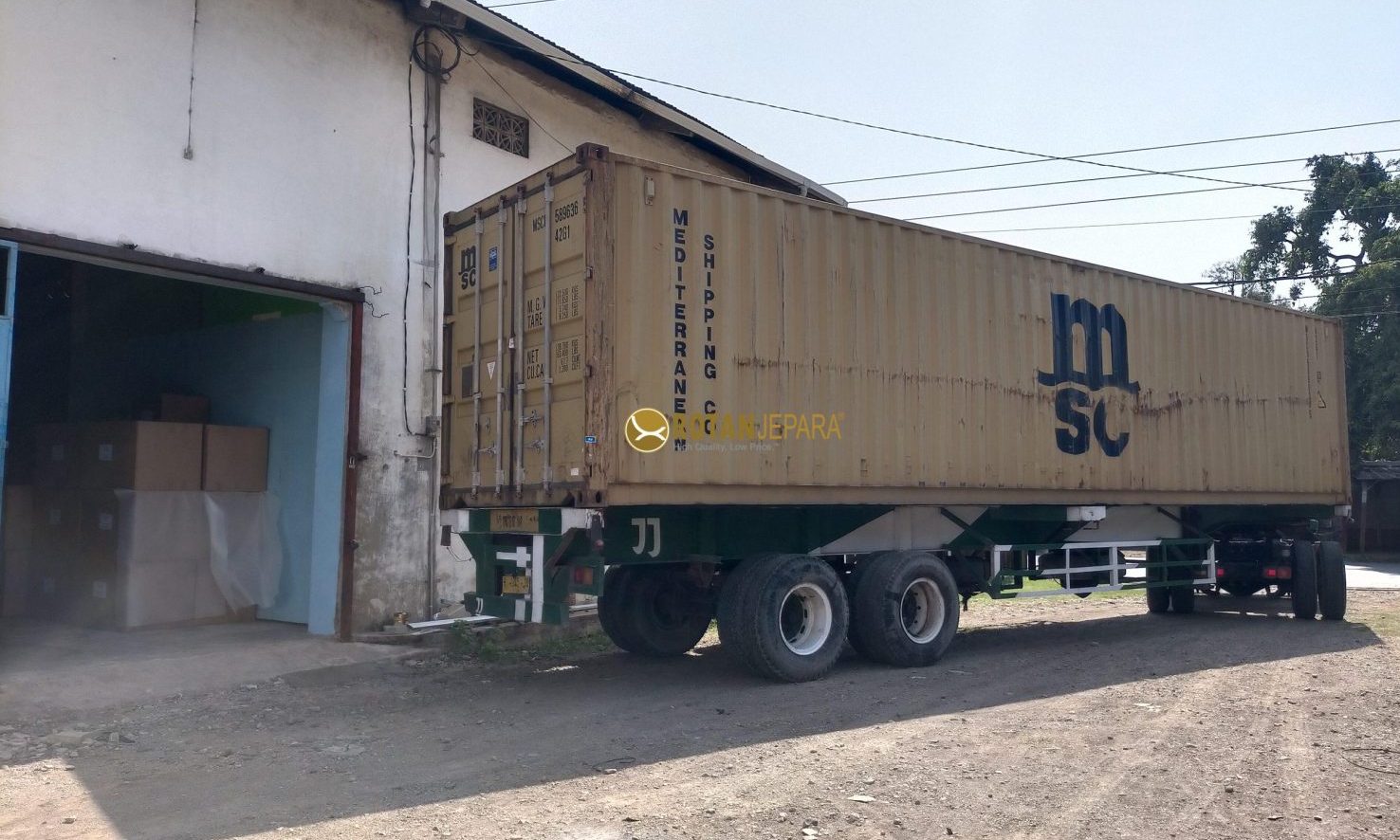 Prepare Loading Container 45 ft Prepare Loading Container 45 ft