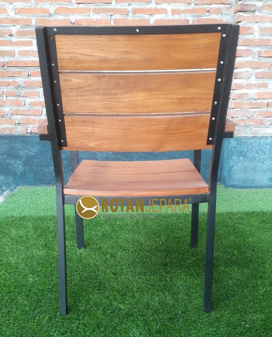 Teakers Aluminum Arm Chair Teak Pavilion Resort Indonesia Furniture Teakers Aluminum Arm Chair Teak Pavilion Resort Indonesia Furniture
