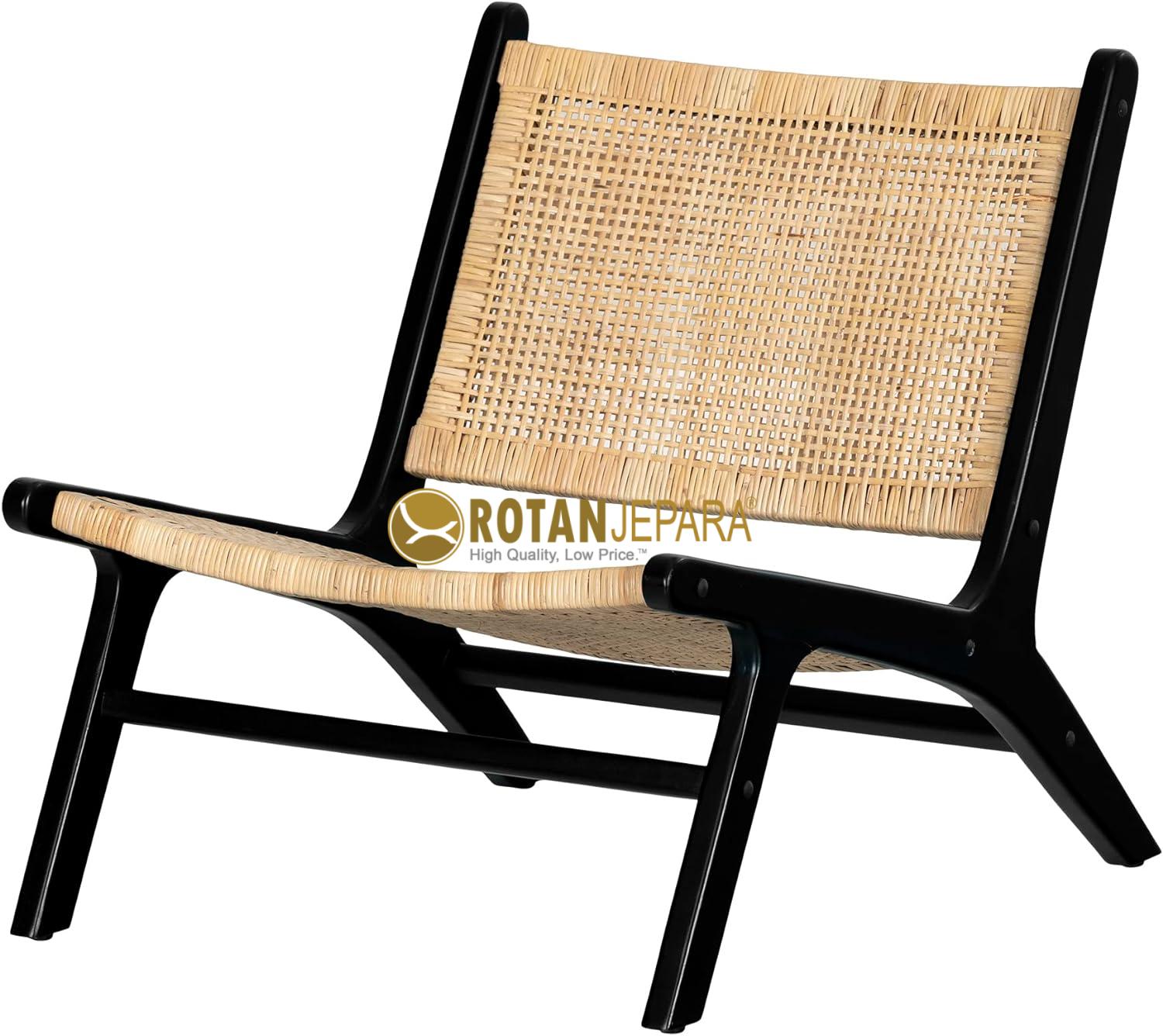 Black Rattan Chat Chair Beach Club Hotel Teak Furniture Black Rattan Chat Chair Beach Club Hotel Teak Furniture