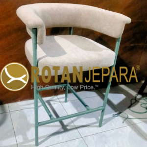 Blue Green Bar Stool Chair Rope Cafe Beach Club Furniture