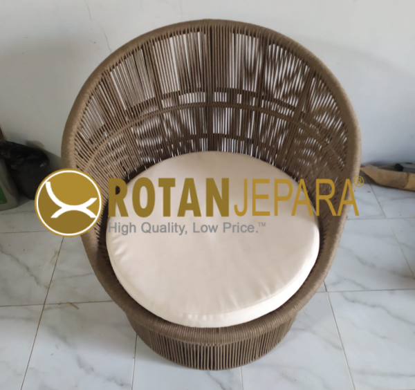 Nusantara Sofa Rope Aluminum Furniture Outdoor Villa Beach Club