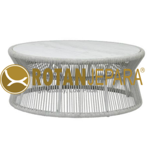 Oreo Round table rope for beach club outdoor bar Resort and Hotel