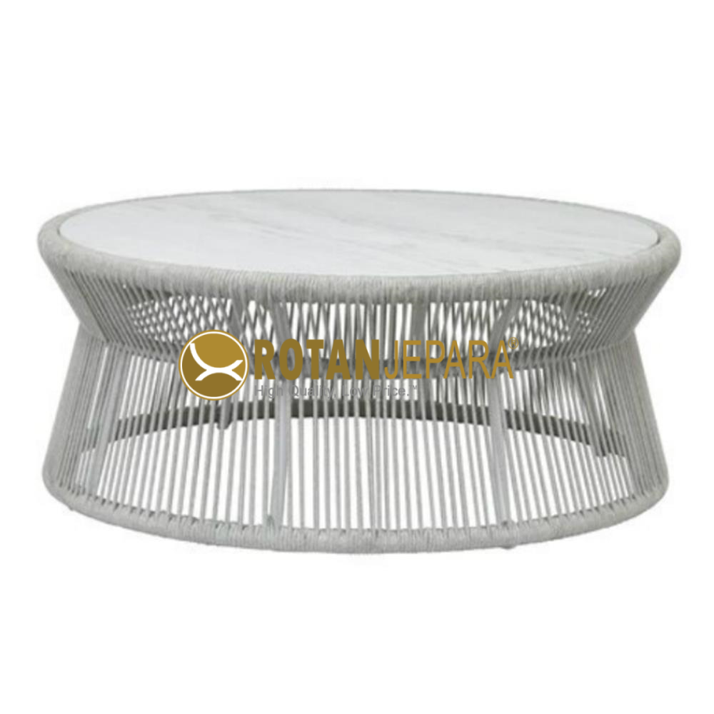 Oreo Round table rope for beach club outdoor bar Resort and Hotel Oreo Round table rope for beach club outdoor bar Resort and Hotel