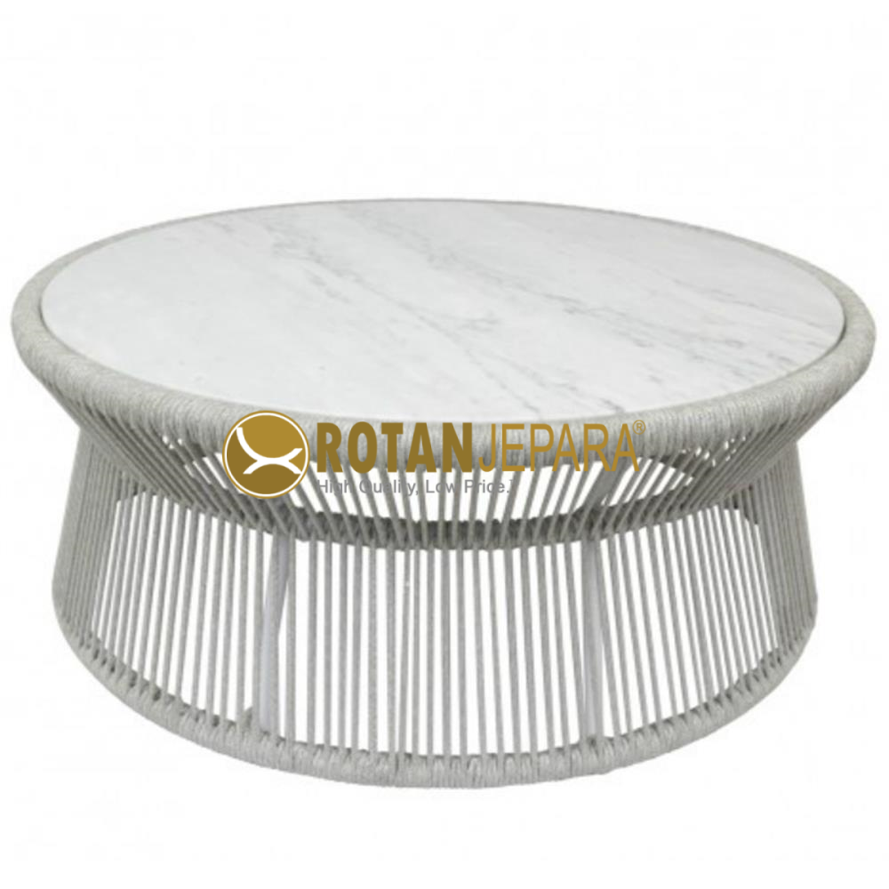 Oreo Round table rope for beach club outdoor bar furniture Oreo Round table rope for beach club outdoor bar furniture