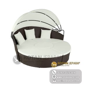 PRABOWO Daybed Wicker Outdoor Beach Club Collection