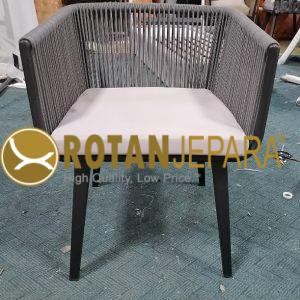 Tapered Leg Rope Aluminum Furniture Outdoor Hotel