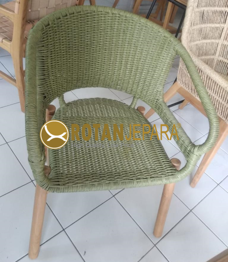 Teak Rope Arm Chair Beach Club Furniture Hotel Teak Rope Arm Chair Beach Club Furniture Hotel