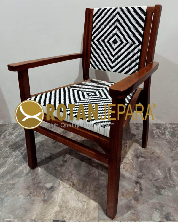 Teak Wicker Arm Chair Hotel Collection