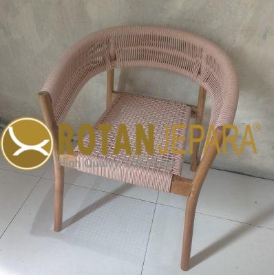 Gibran Arm Chair Teak Rope Beach Club Furniture Project
