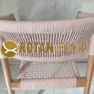Gibran Arm Chair Teak Woven Rope Furniture Project Hotel