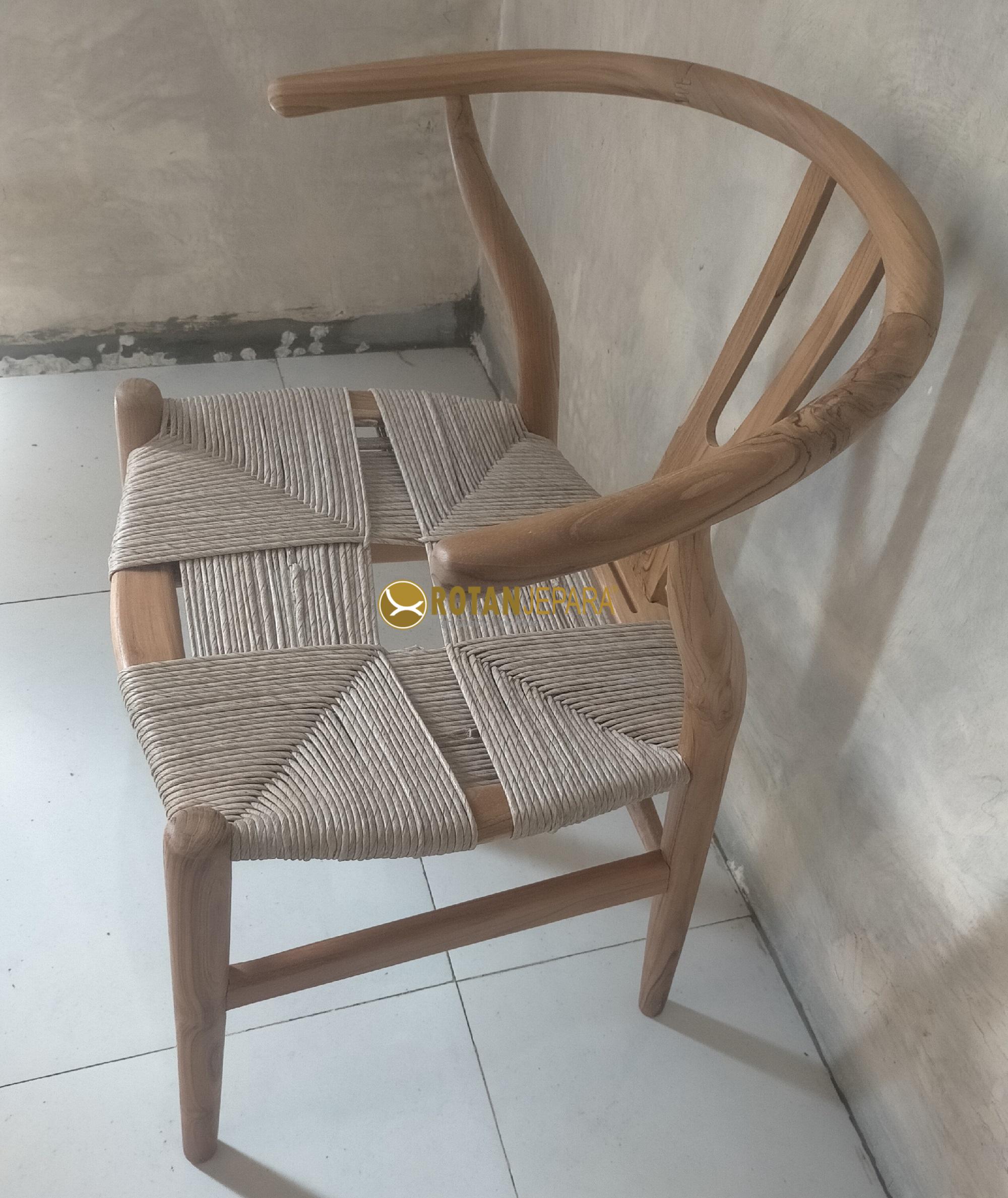 Maya woven Teak wicker Twist Chair For Hotel Beach Club Denpasar Bali Maya woven Teak wicker Twist Chair For Hotel Beach Club Denpasar Bali