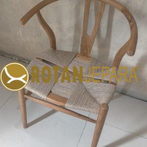 Maya woven Teak wicker Twist Chair For Hotel Beach Club Project